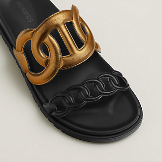 【完売必須】 HERMES Sandales Extra サンダル Noir Extra sandal | Hermès Norway
